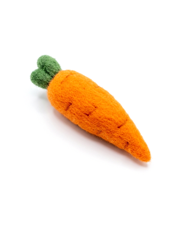 Carrot Wool Felt Fridge Magnet - Woobbi