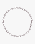 Chelsea Chunky Chain Necklace (Silver)