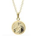 Children Guardian Angel Necklace in 14kt Gold Filled
