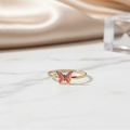Children's Butterfly Ring in 18K Gold