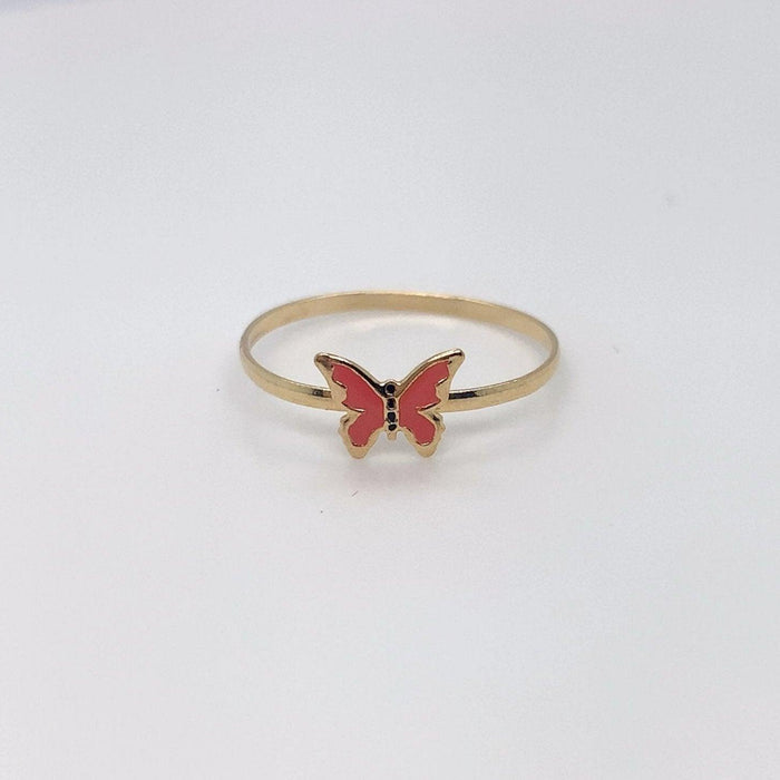 Children's Butterfly Ring in 18K Gold