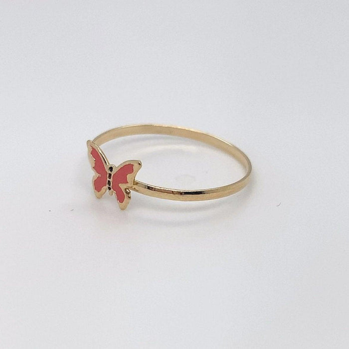 Children's Butterfly Ring in 18K Gold