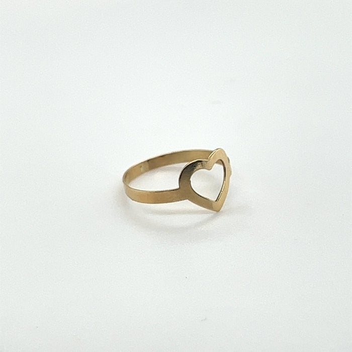 Children's Heart Ring in 18K Gold
