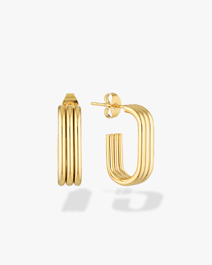 Claudia Earrings (Gold)