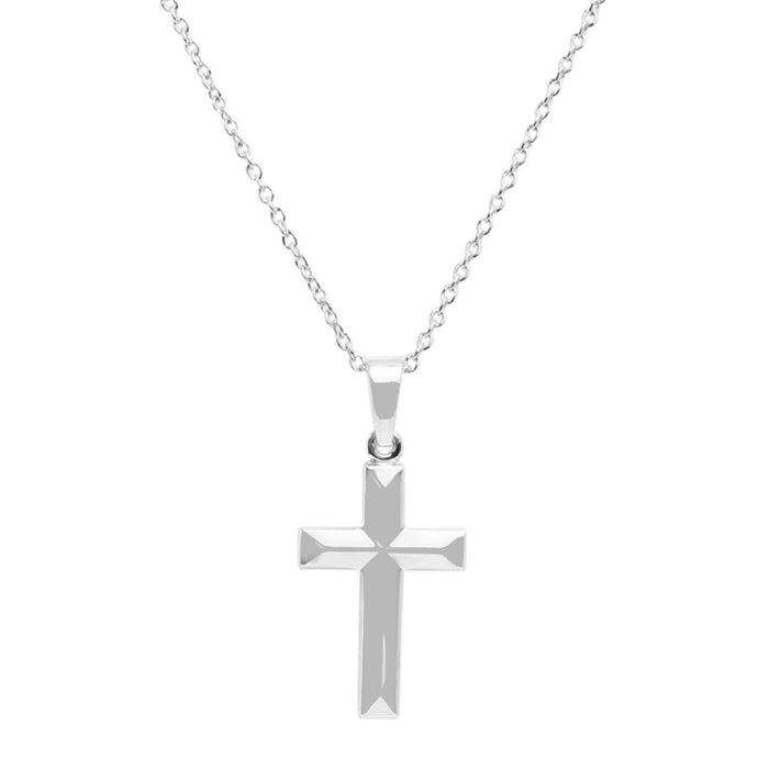 Cross Necklace in Sterling Silver