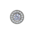 Cubic Zirconia June Charm in Sterling Silver