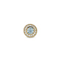 Cubic Zirconia March Charm in Sterling Silver