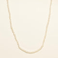 Cultured Freshwater Pearl Necklace in Sterling Silver (3-3.5mm)