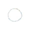 Dee Berkley Aquamarine Bead Bracelet in 14kt Gold Filled (4mm beads)