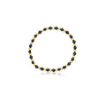 Dee Berkley Black Agate Bead Bracelet in 14kt Gold Filled (4mm bead)