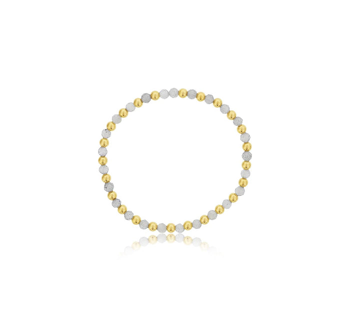 Dee Berkley Labradorite Bead Bracelet in 14kt Gold Filled (4mm beads)