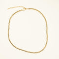 Dee Berkley Shine Bright Bead Necklace in 14kt Gold Filled (4mm beads and 15-18 inches)