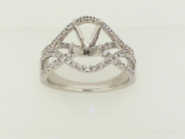 Diamond Engagement Semi Mount  CZ model