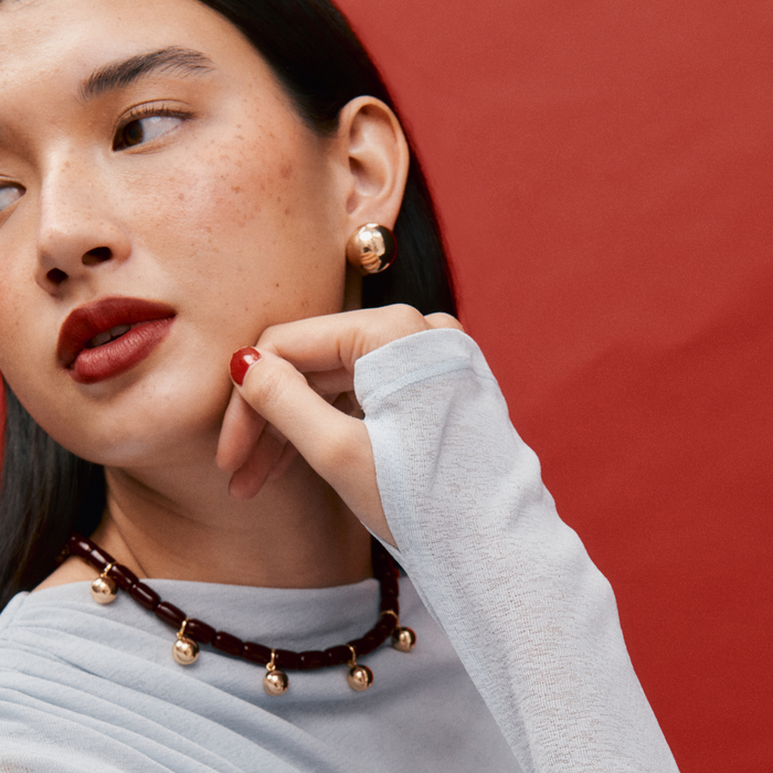 Dome Studs - Gold