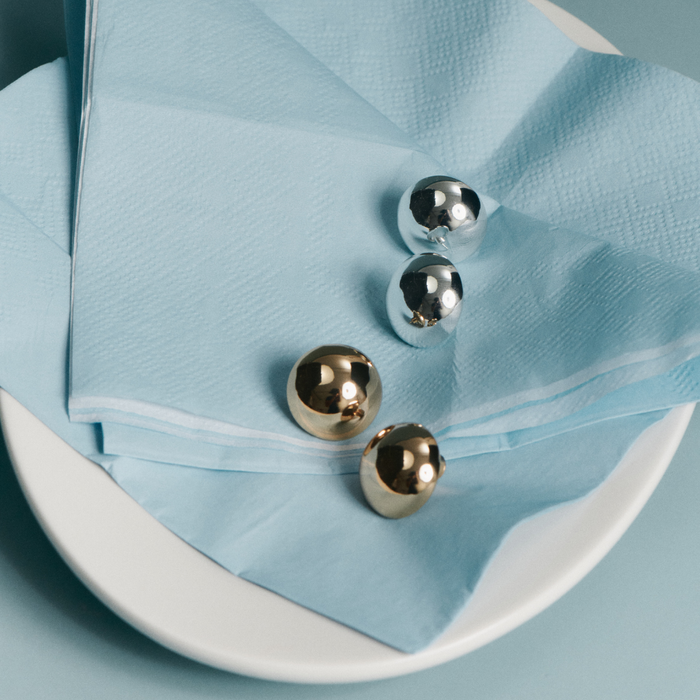 Dome Studs - Gold