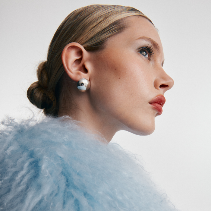 Dome Studs - Silver