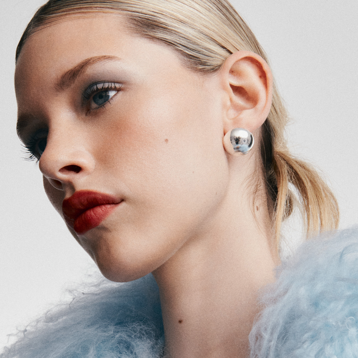 Dome Studs - Silver