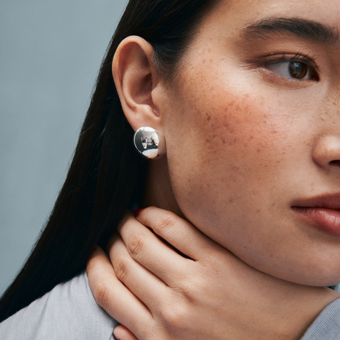 Dome Studs - Silver