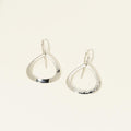 E.L Designs Fancy Drop Earrings in Sterling Silver