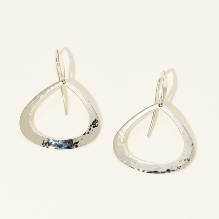 E.L Designs Fancy Drop Earrings in Sterling Silver