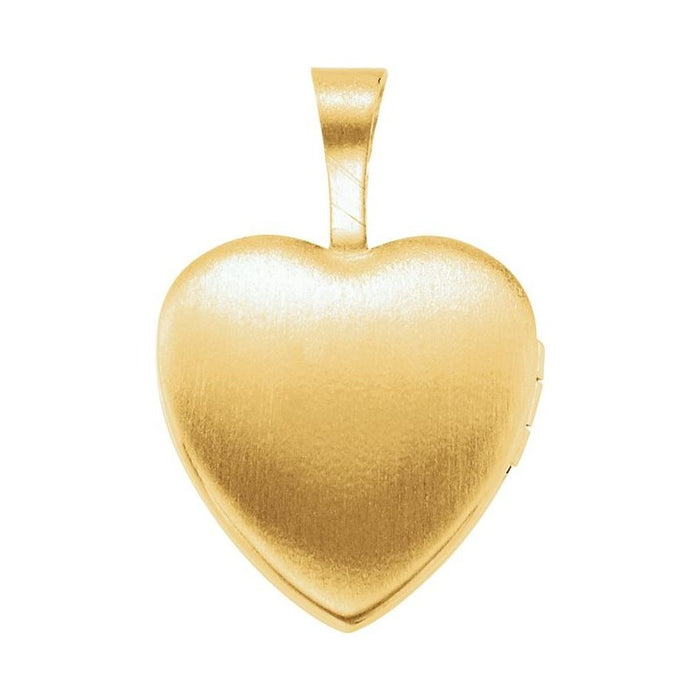 Enamel Roses & Cross Heart Locket