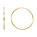 Endless Tube Hoop Earrings