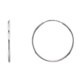 Endless Tube Hoop Earrings