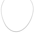 Espiga Chain in Sterling Silver (16 inches and 1.5mm wide)