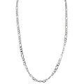 Figaro Chain in Sterling Silver (24 inches and 5mm)