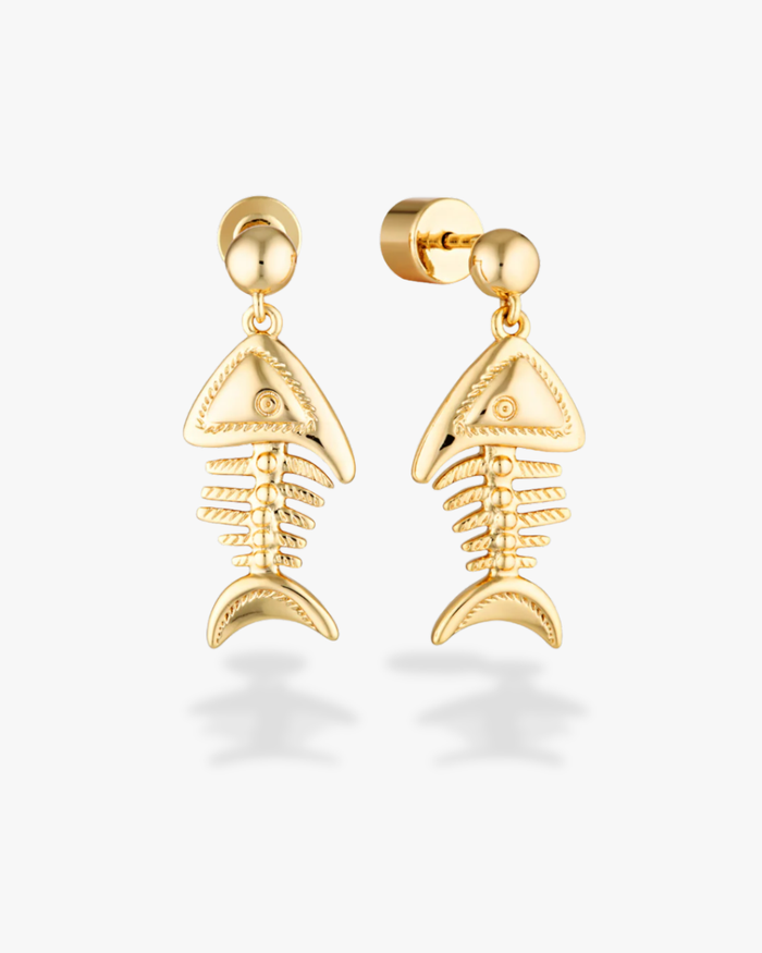 Fishy Earring (Gold)