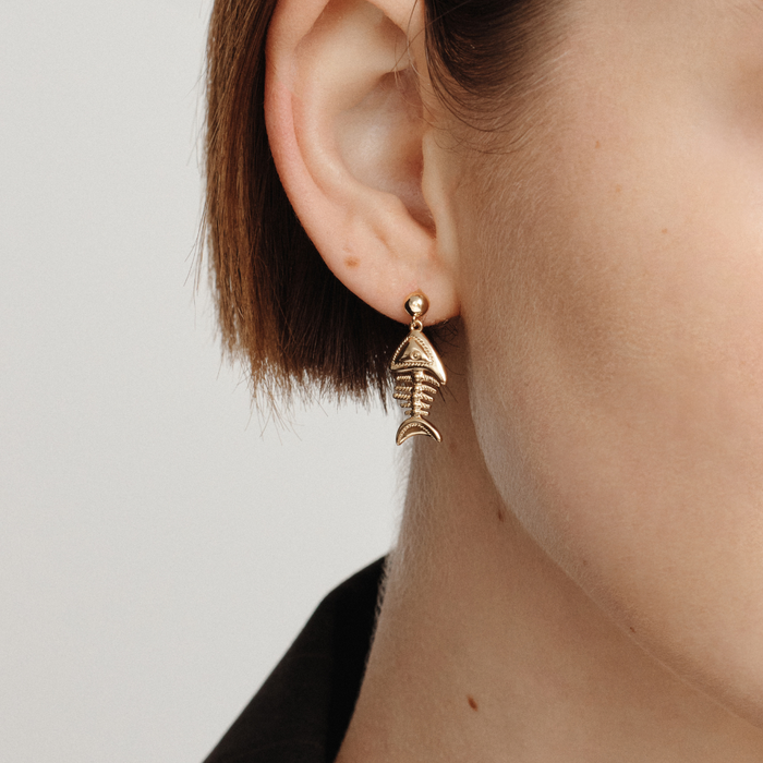 Fishy Earring (Gold)