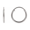 Flexible Endless Tube Hoop Earrings