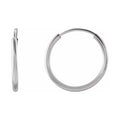 Flexible Endless Tube Hoop Earrings