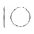 Flexible Endless Tube Hoop Earrings