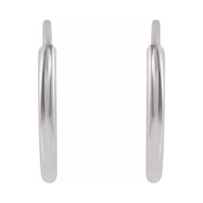 Flexible Endless Tube Hoop Earrings