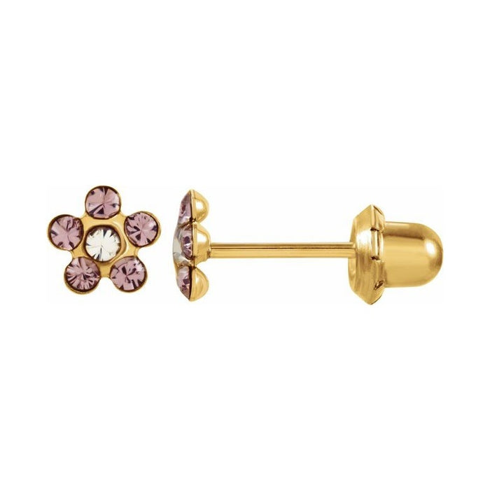 Floral-Inspired Inverness® Piercing Earrings