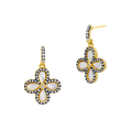 Freida Rothman Blossoming Brillance Drop Earrings