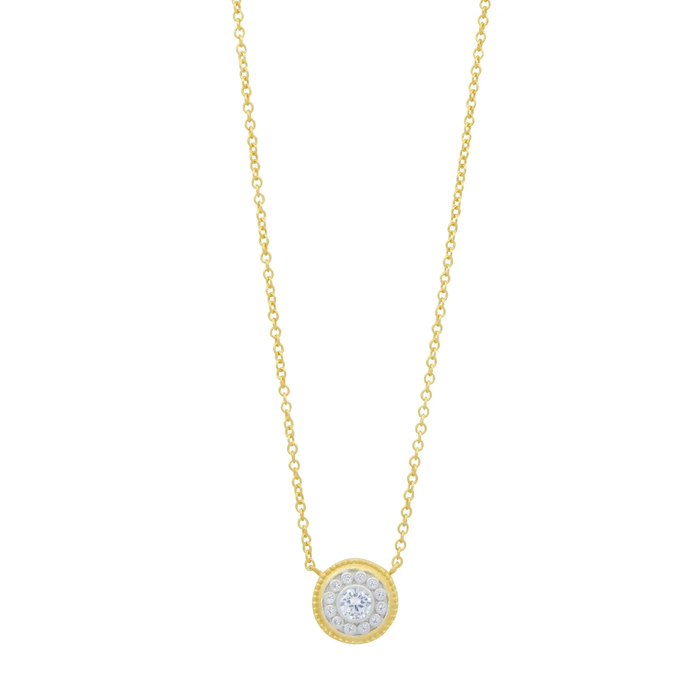 Freida Rothman Signature Reimagined Nautical Button Necklace