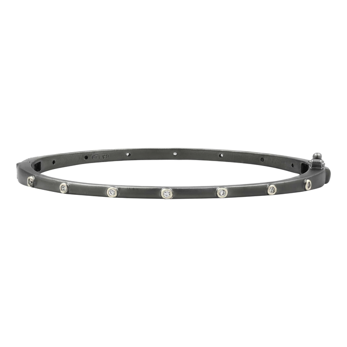 Freida Rothman Thin Bezel Stacking Bangle