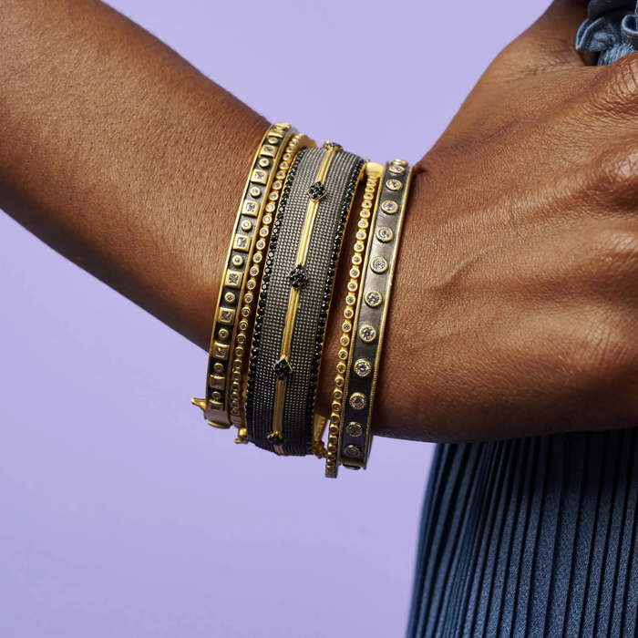 Freida Rothman Windows of the City Hinge Bangle
