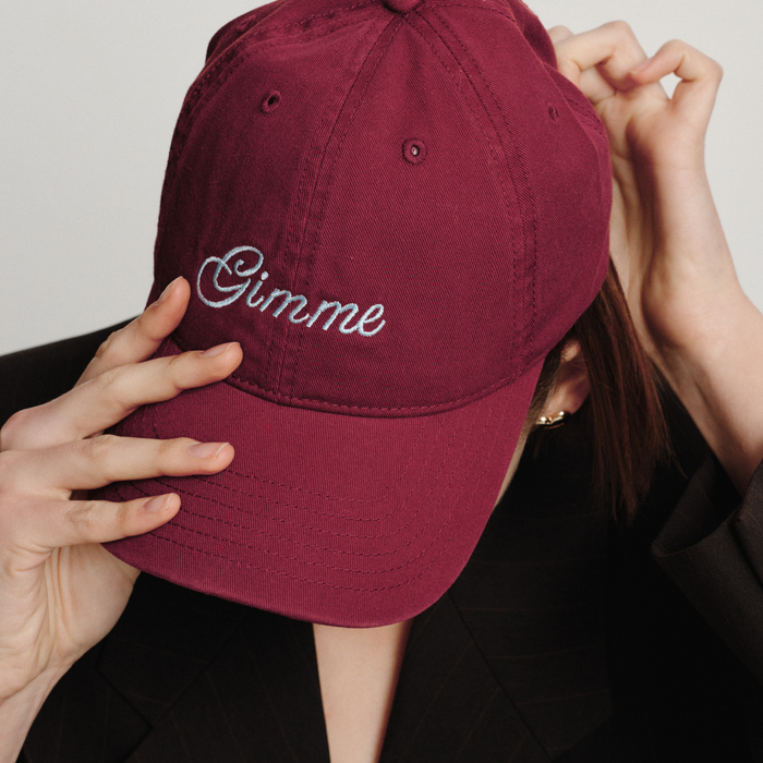 Gimme Hat (Cherry/Blue)