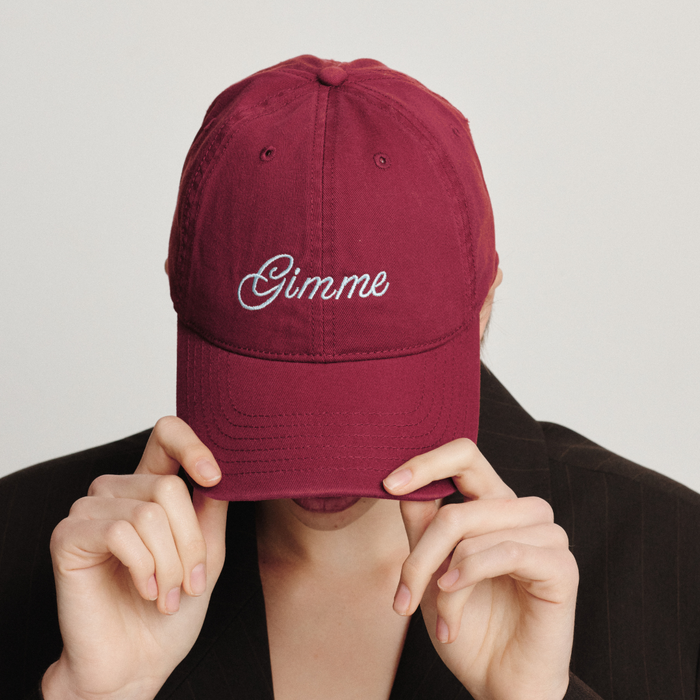 Gimme Hat (Cherry/Blue)