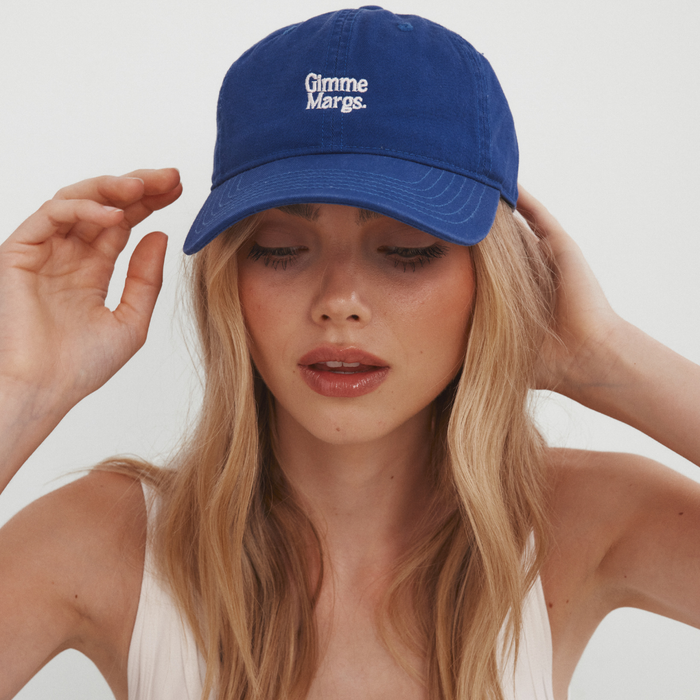 Gimme Margs Hat (Blue/White)