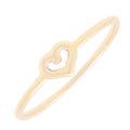 Heart Ring in 14kt Yellow Gold