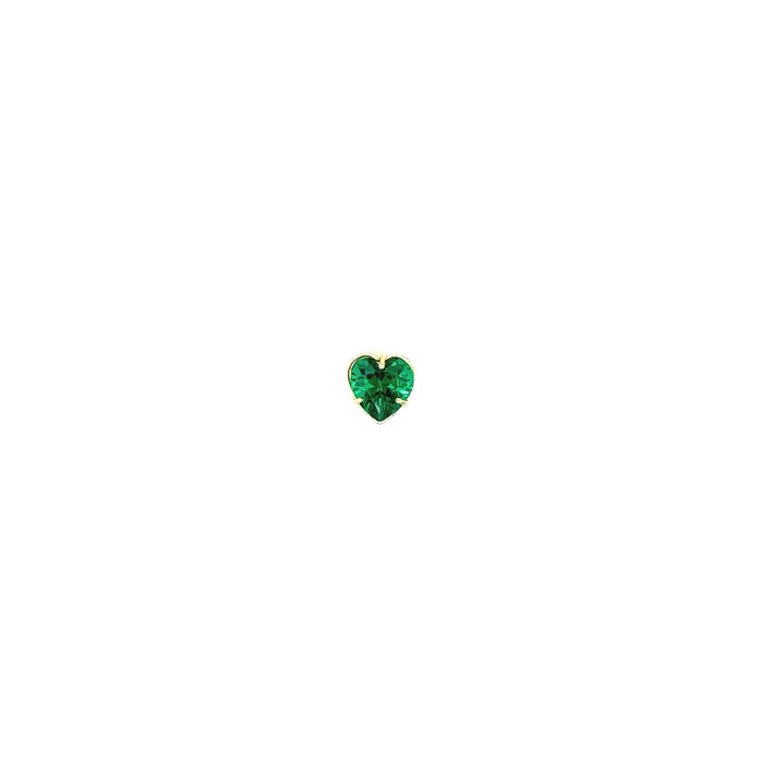 Pingente em Ouro 18k Ponto de Luz Coração / 18k Gold Pendant Heart Point of Light Model - Ricca Jewelry