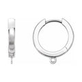 Hinged Hoop Earring Top