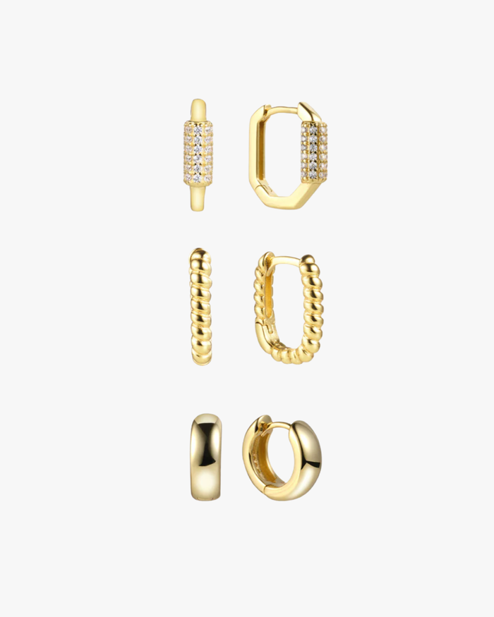 Huggie Stack Pack (Gold)