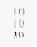 Huggie Stack Pack (Silver)