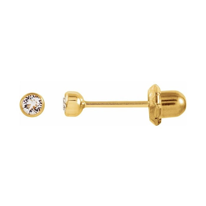 Imitation Crystal Inverness® Piercing Stud Earrings