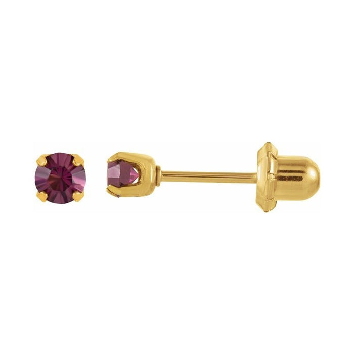 Inverness® Piercing Birthstone Stud Earrings